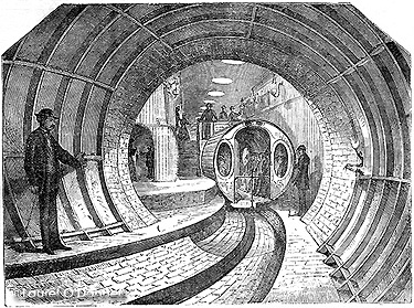 The Broadway Pneumatic Underground Railway