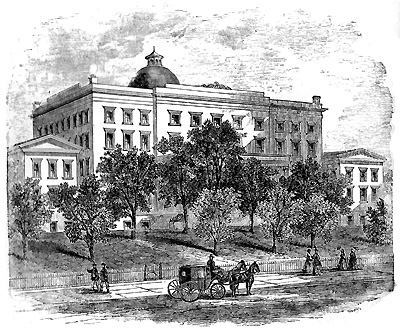 Columbia College—Fiftieth Street, between 4th and 5th Avenues
