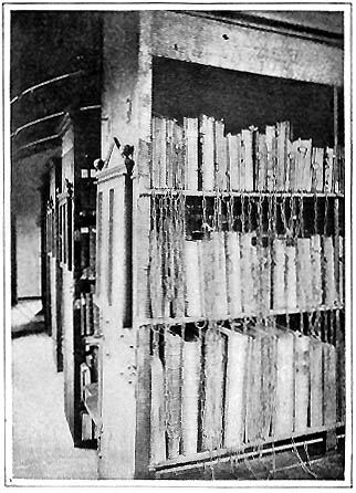 A Bookcase in the Chapter Library, Hereford