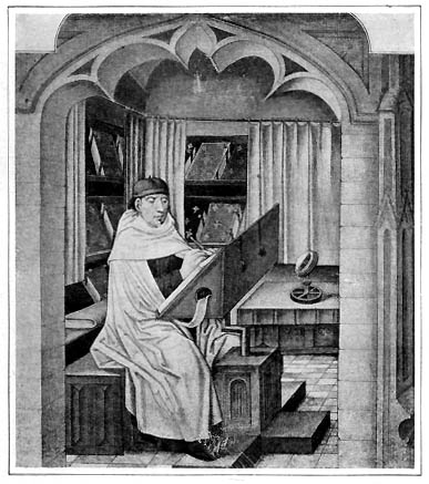 A Carmelite in His Study