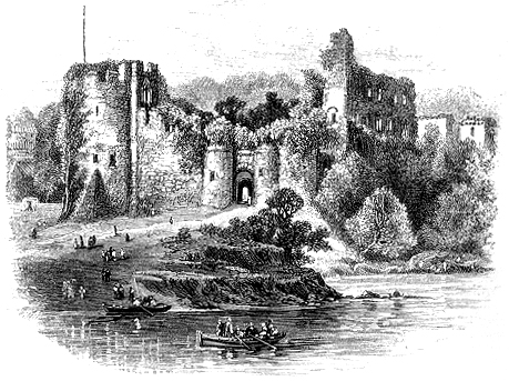 Chepstow Castle, From The Bridge